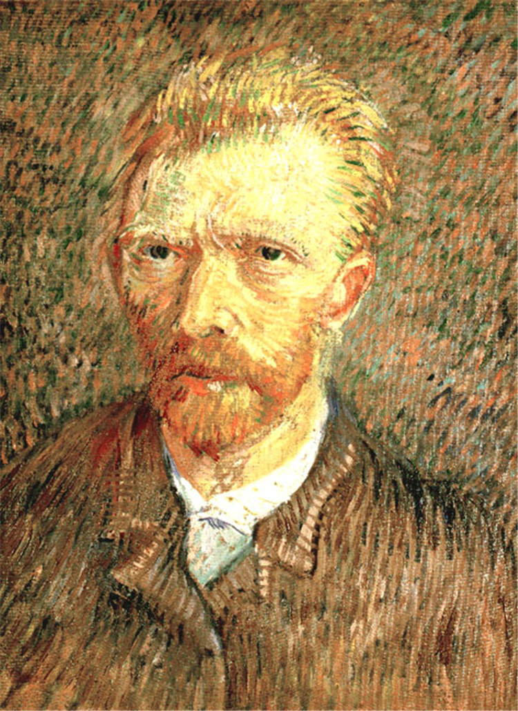 Self-Portrait 1888 Van Gogh Oil Painting